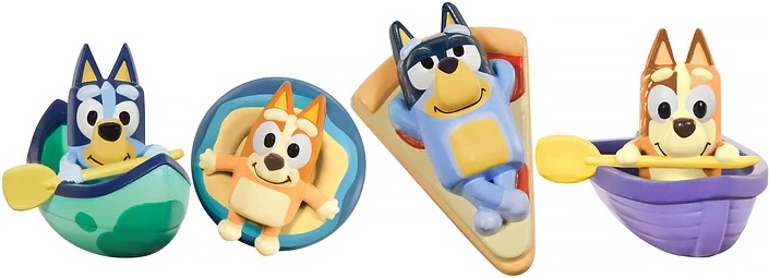 4 floating figures for stories and imagination