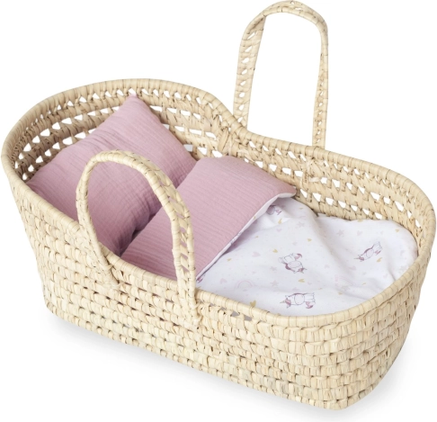 Mozesmand voor pop met beddengoed groot Antonio Juan