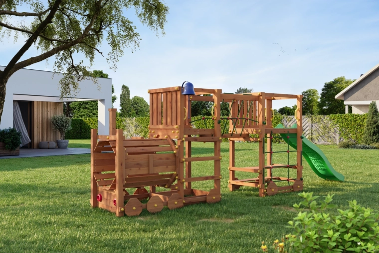 Tovbro og klatrenet til udvikling af færdigheder