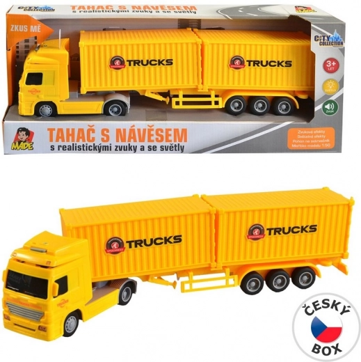 Truck with Two Containers on Flywheel City Collection