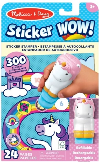 Sticker set UNICORN – herbruikbare stickers