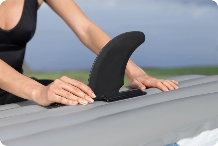 Due pinne rimovibili per una guida precisa