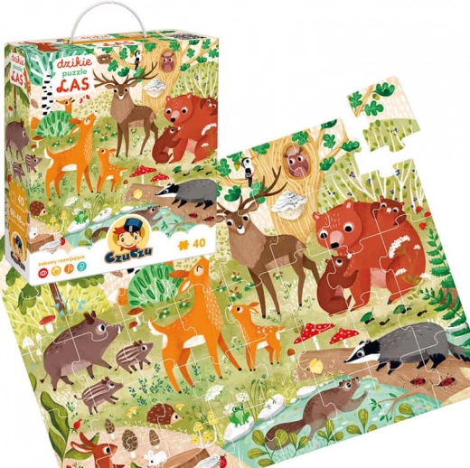 CzuCzu Puzzle Wild Forest 40 pieces