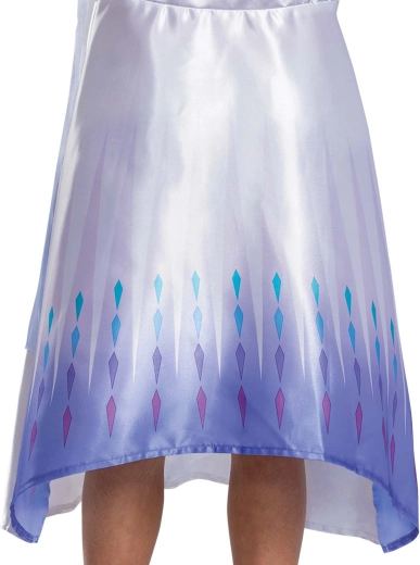Gonna asimmetrica con delicata sfumatura di colori