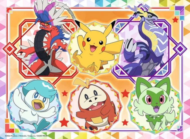 Puzzle 100 Pieces Pokémon