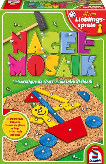 Schmidt Hammer Game – creative cork mosaic for children