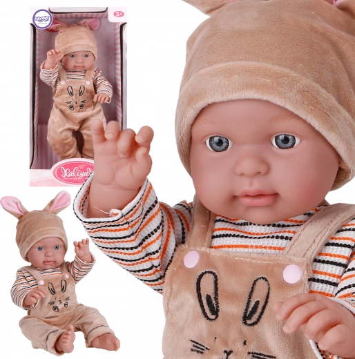 Woopie baby doll in bunny outfit 46 cm