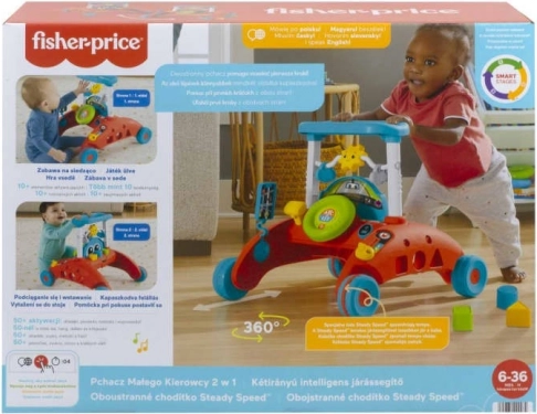 Learn & Laugh! 2-in-1 Walker for Little Drivers