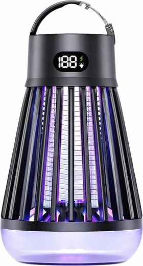 Powerful UV attraction and 2000 V for rapid effect