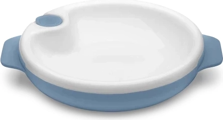 Plate, Powder Blue