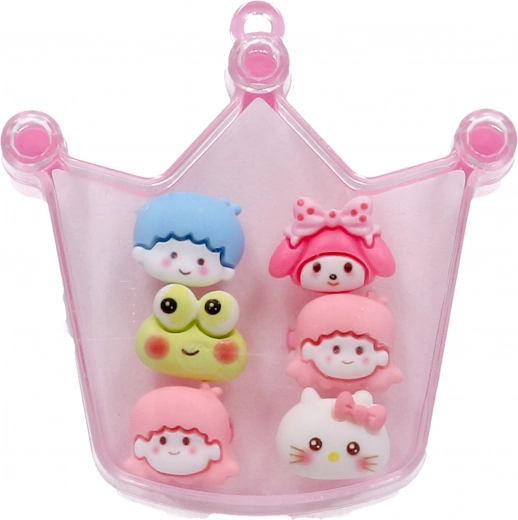 Set de bagues couronne 6 pcs