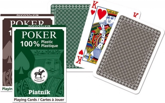 Plastic Playing Cards for Poker and Bridge – French‑suited