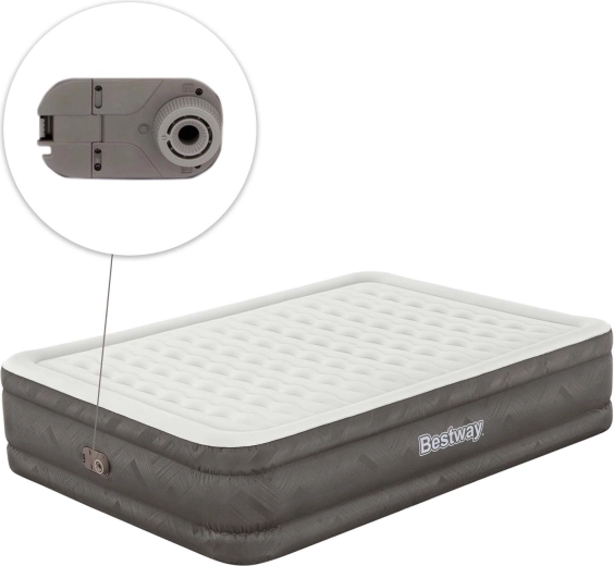 Pompe électrique intégrée pour un gonflage facilité