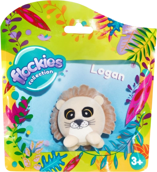 Dyr Flockies Løve Logan 4cm