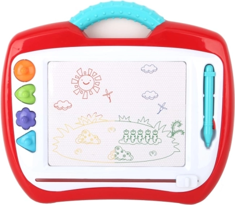 Magnetic drawing board for kids