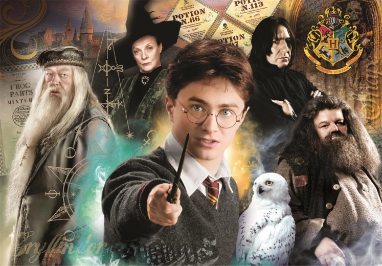 puzzle 1000 pezzi compact harry potter clementoni