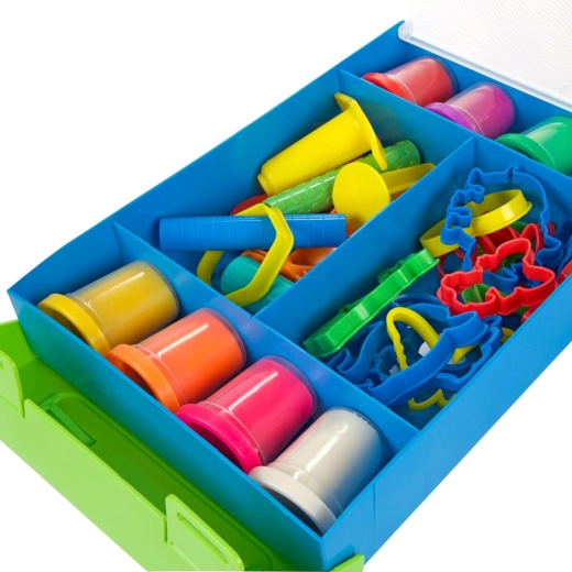 Pratico box contenitore con coperchio e manico