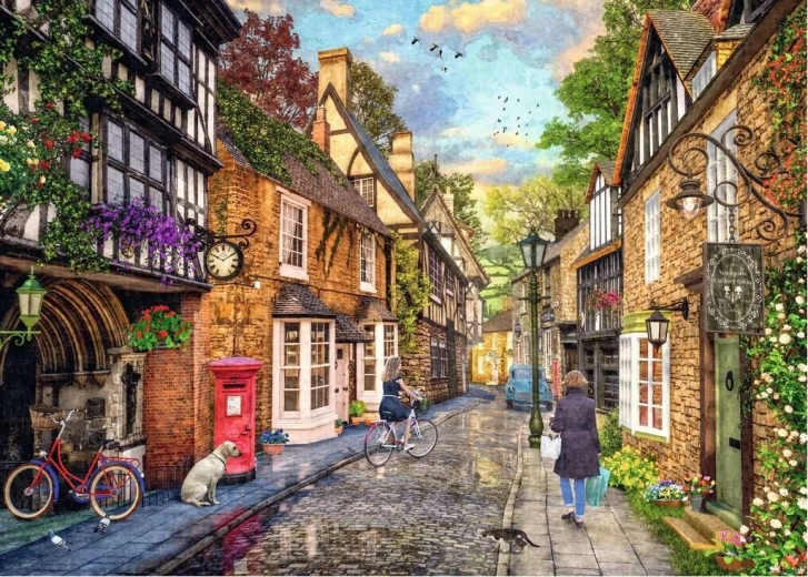 Puzzle Ravensburger Meadow Hill Lane 1000 pieces