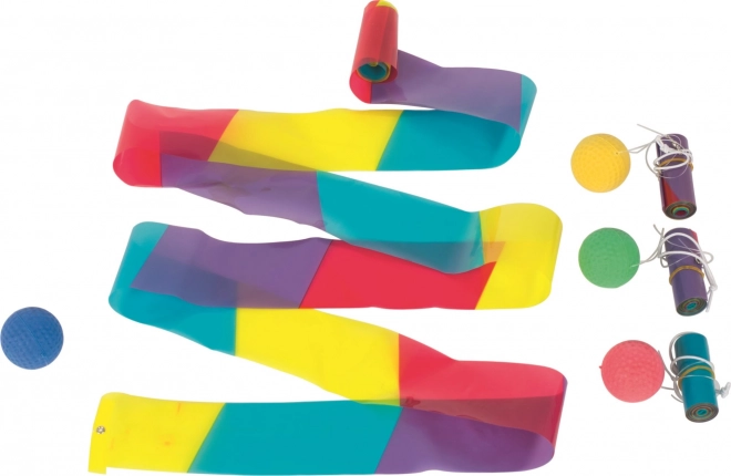 Ruban avec balle Cométiforme de Goki