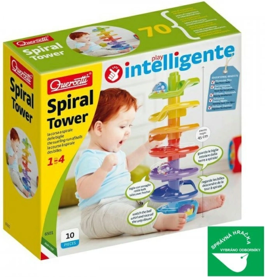 Spiral Tower Marble Run