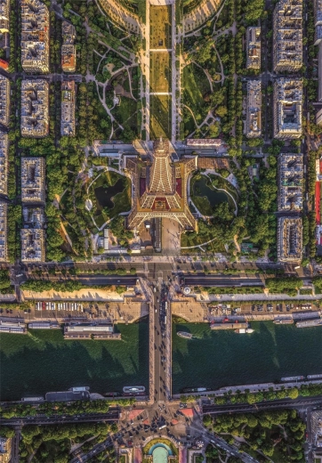 1500-piece Eiffel Tower Puzzle - Clementoni