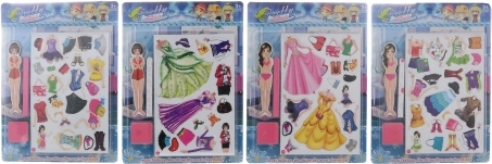 magnetische aankleedpop met standaard