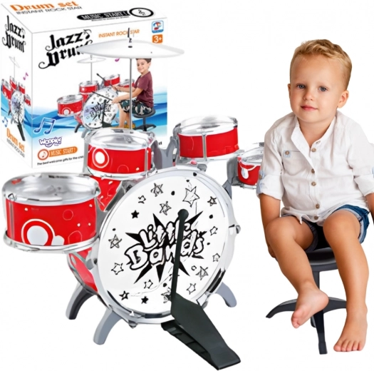 WOOPIE batterie éducative pour enfants pour l’apprentissage de la musique