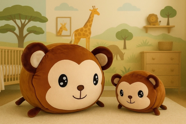 Mekana i sigurna plišana tkanina od rođenja