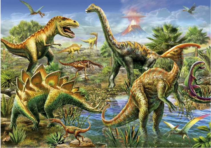 Puzzle Jurassic Playground 500 Pieces EDUCA