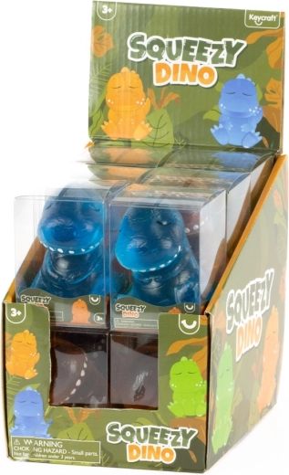 Dinosaure en gel à presser, jouet anti-stress