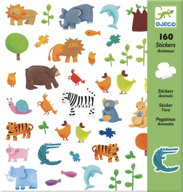DJECO ZOO matricák