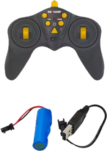 Set completo con radiocomando e ricarica