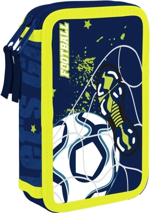 Astuccio scolastico a due piani Calcio Oxybag