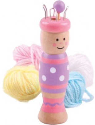 Bigjigs Toys pletilna punčka