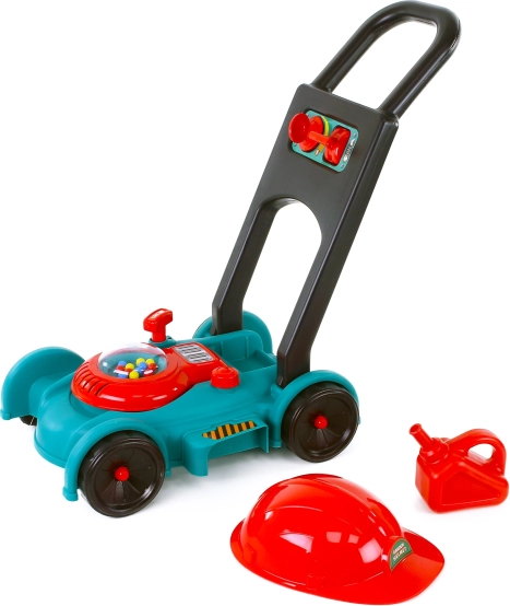 Kinder grasmaaier met effecten