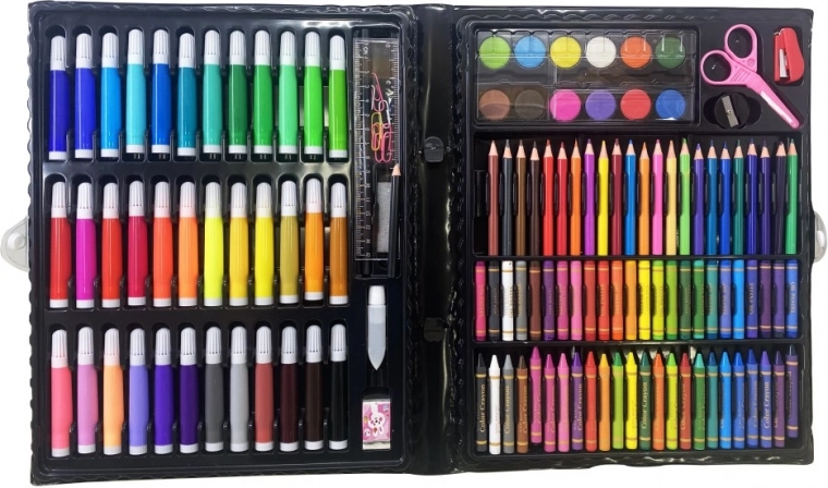 Slikarski kovček – popoln kreativni set 150 kosov