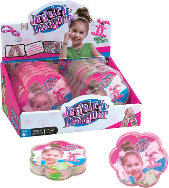 Perles dans une boîte