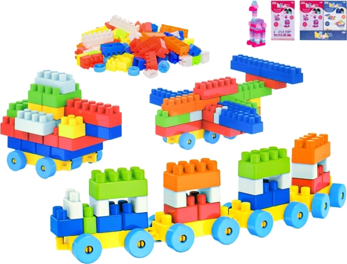 Komplet vozil 100 kosov za otroke od 3 let