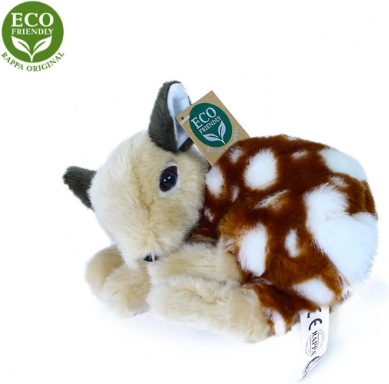 Rappa Faon en peluche couché 18 cm ECO-FRIENDLY