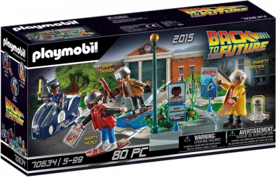 PLAYMOBIL RETOUR VERS LE FUTUR II : poursuite en hoverboard