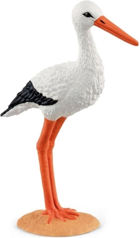 Schleich White Stork – Farm World figurine