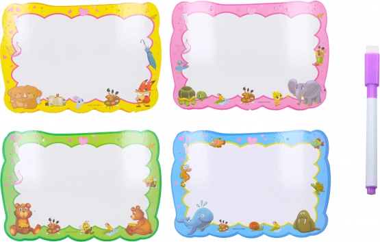 Lavagna cancellabile 25x35 cm con pennarello