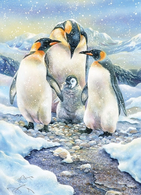 Family Puzzle Penguin Family 350 Pieces COBBLE HILL