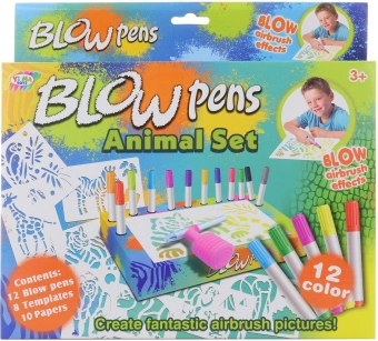 Blow Pens Safari – Large Creative Set for Kids