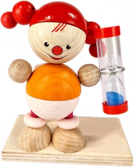 Timeglas Hess dukke Lucia til måling af tid tandbørstning