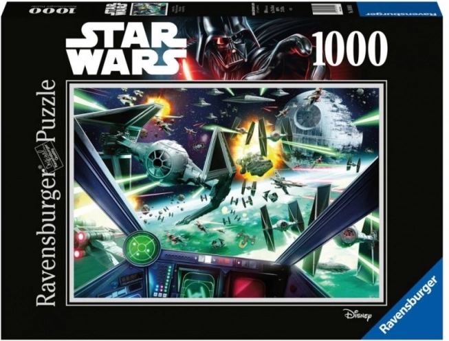 Ravensburger puzzle Star Wars : cockpit de X-Wing 1000 pièces