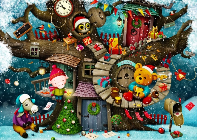 ENJOY puzzel Sprookjesachtige Kerst 1000 stukjes