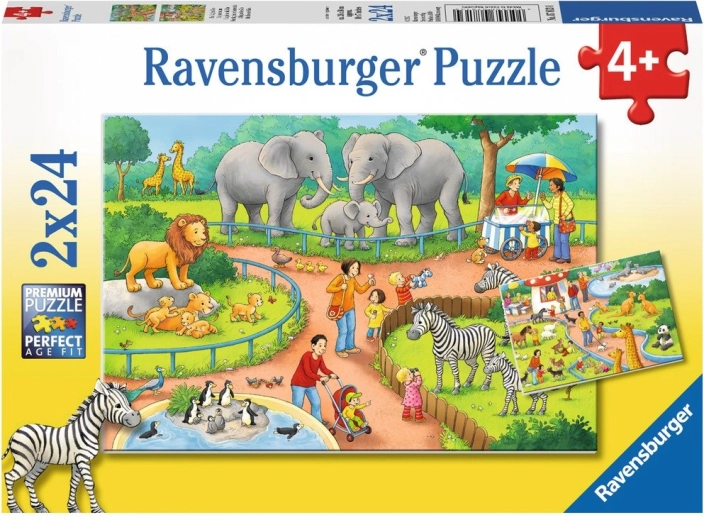 Zoo Visit Puzzle 2x24