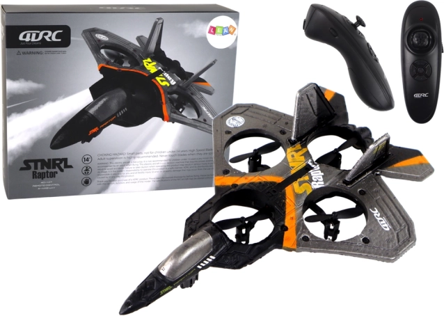 Aereo da caccia R/C telecomandato – argento