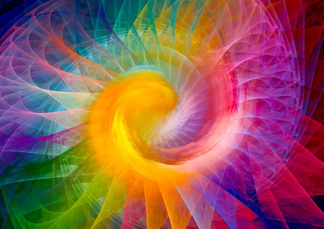 Rainbow Halo Puzzle 1000 Pieces